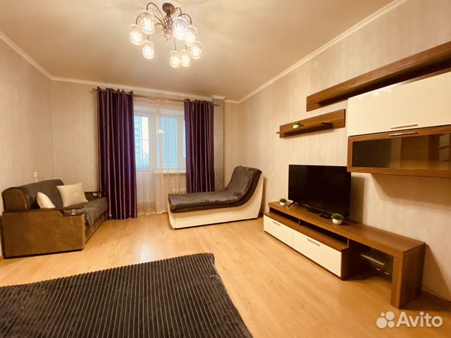 

1-к. квартира, 45 м², 2 кровати