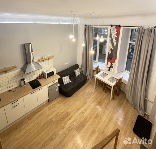 

Квартира-студия, 21 м², 2 кровати