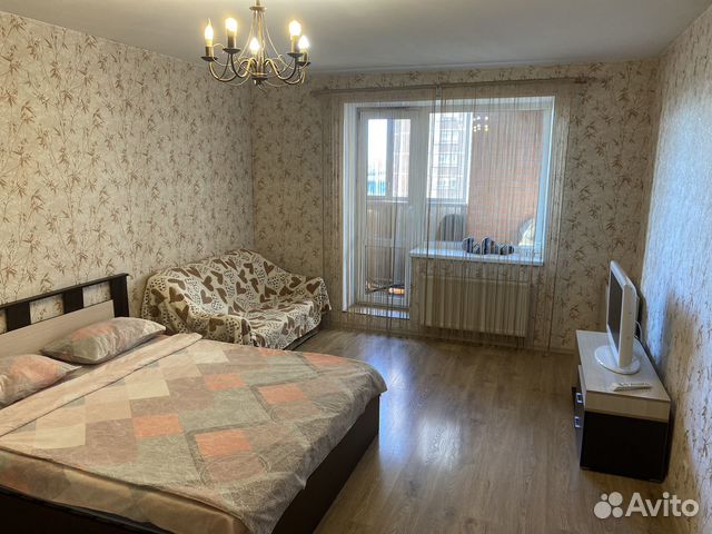 

1-к. квартира, 41,5 м², 2 кровати