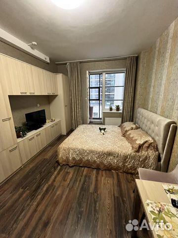 

Квартира-студия, 29 м², 2 кровати