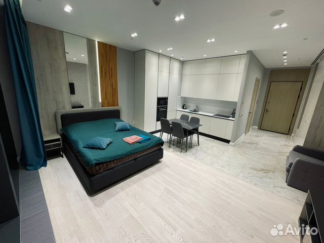 

Квартира-студия, 50 м², 2 кровати