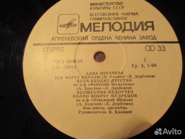 Пластинки прошлого века Пластинки прошлого века