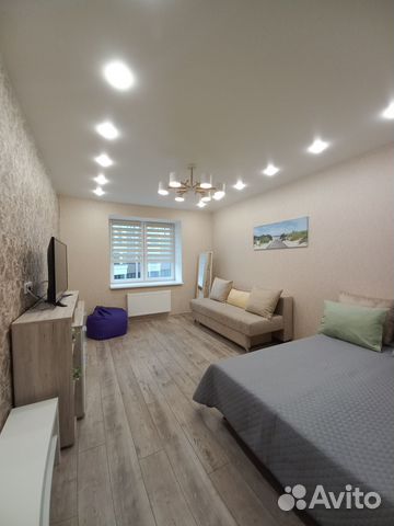 

1-к. квартира, 39 м², 2 кровати