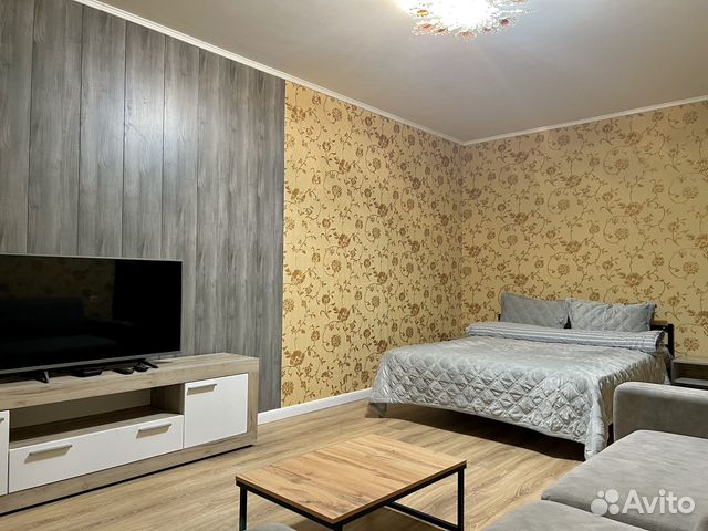 

1-к. квартира, 44 м², 2 кровати