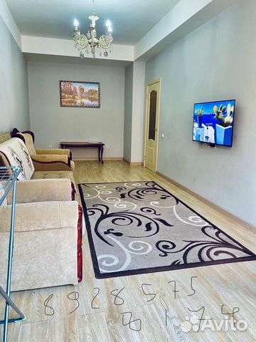 

2-к. квартира, 65 м², 2 кровати