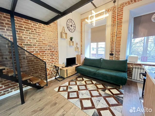 

Квартира-студия, 28 м², 2 кровати
