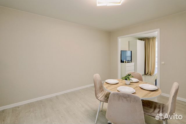 

Квартира-студия, 43 м², 2 кровати