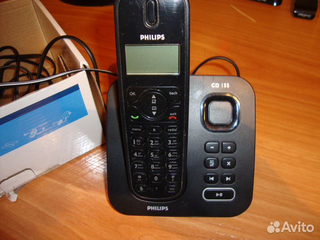 Радиотелефон philips cd 155