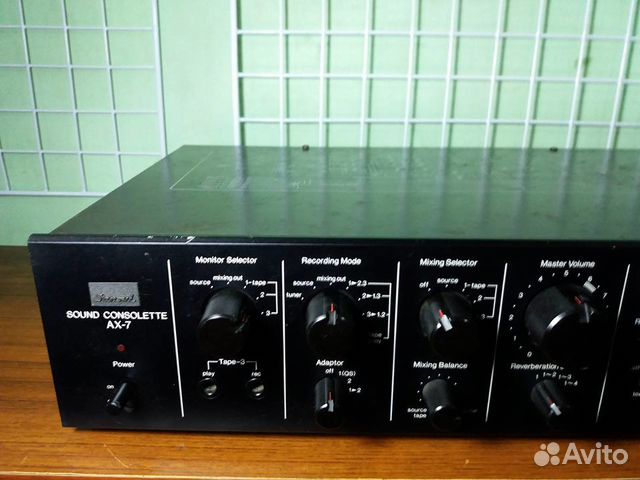 Японский усилитель Sansui sound consolette ax-7 Японский усилитель Sansui sound consolette ax-7