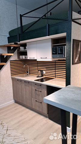 

Квартира-студия, 28 м², 2 кровати