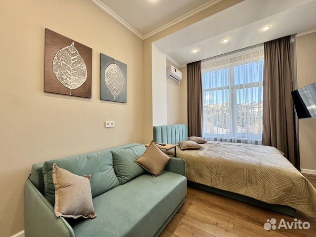 

Квартира-студия, 27 м², 2 кровати