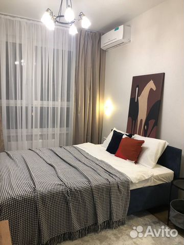 

1-к. квартира, 34 м², 2 кровати