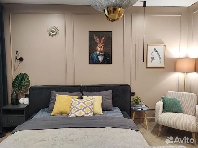 

1-к. квартира, 41 м², 1 кровать
