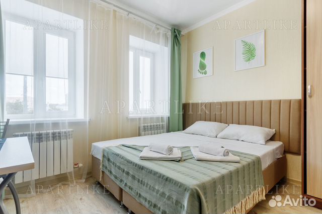 

Квартира-студия, 25 м², 2 кровати