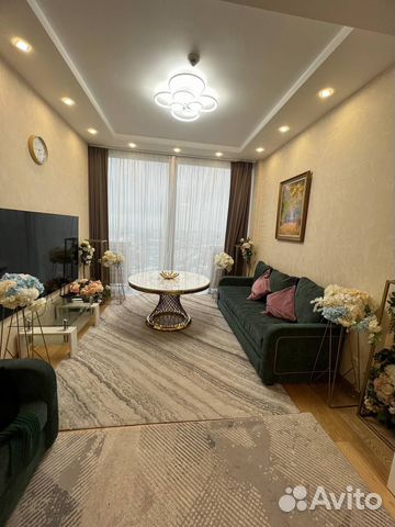 

1-к. квартира, 65 м², 2 кровати