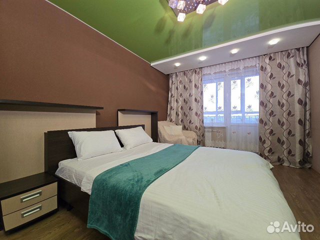 

1-к. квартира, 45 м², 2 кровати