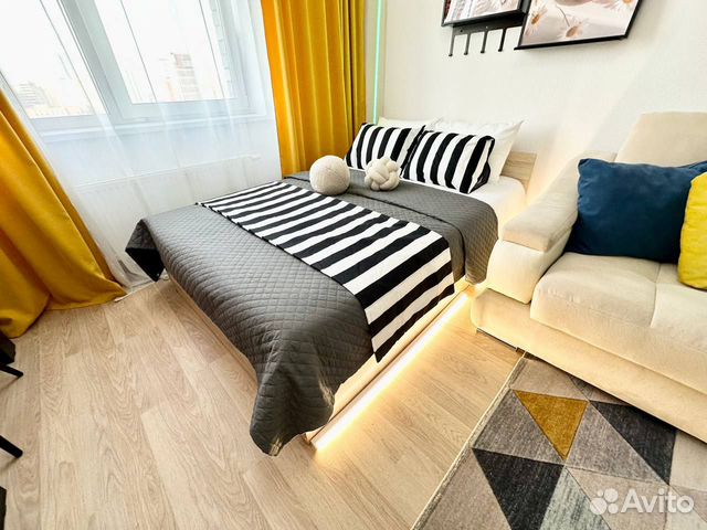 

Квартира-студия, 33,9 м², 2 кровати