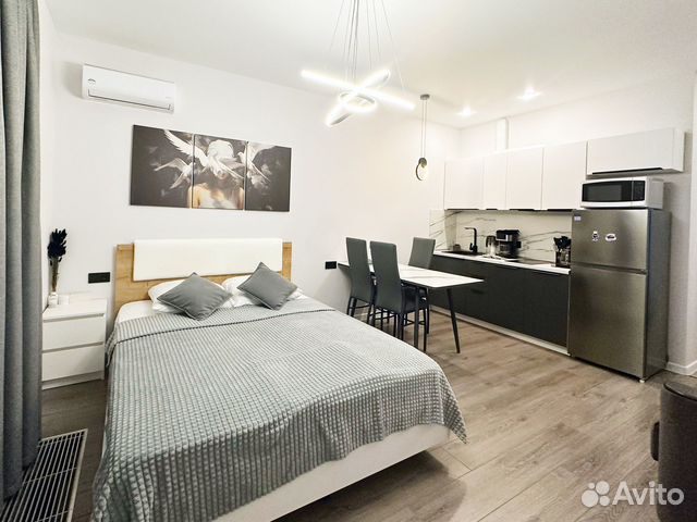 

Квартира-студия, 32 м², 2 кровати