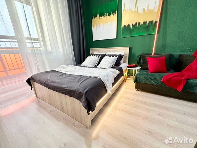 

Квартира-студия, 36,2 м², 2 кровати