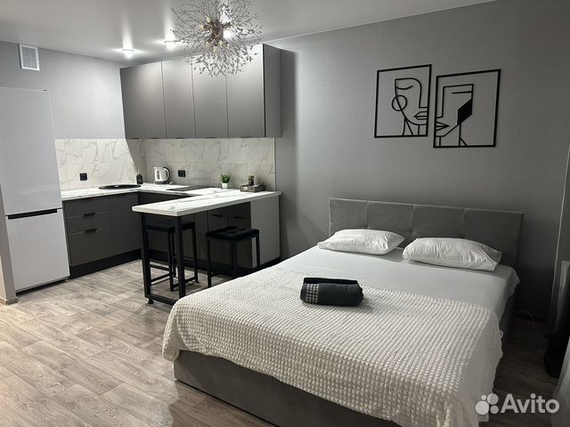 

Квартира-студия, 30 м², 1 кровать
