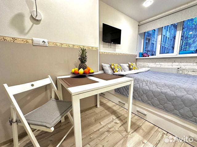 

Квартира-студия, 18 м², 1 кровать