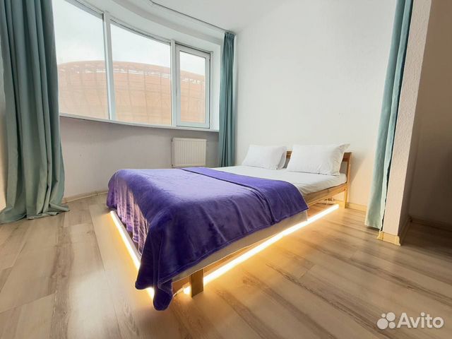 

Квартира-студия, 29 м², 2 кровати