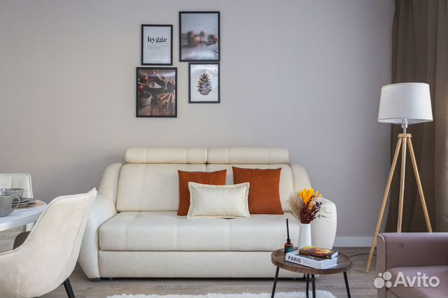 

1-к. квартира, 57 м², 3 кровати