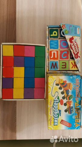Деревянные игрушки, кубики Деревянные игрушки, кубики