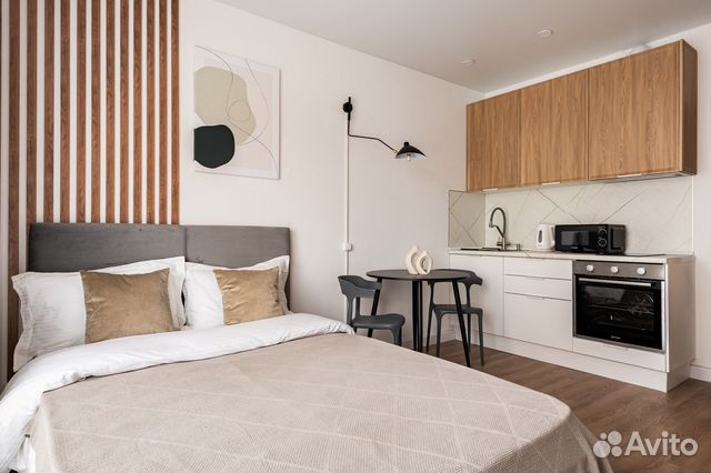 

Квартира-студия, 23 м², 1 кровать