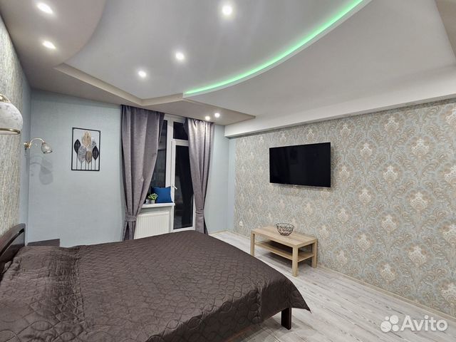 

1-к. квартира, 45 м², 2 кровати