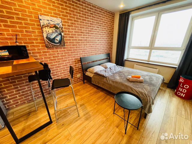 

Квартира-студия, 27 м², 1 кровать