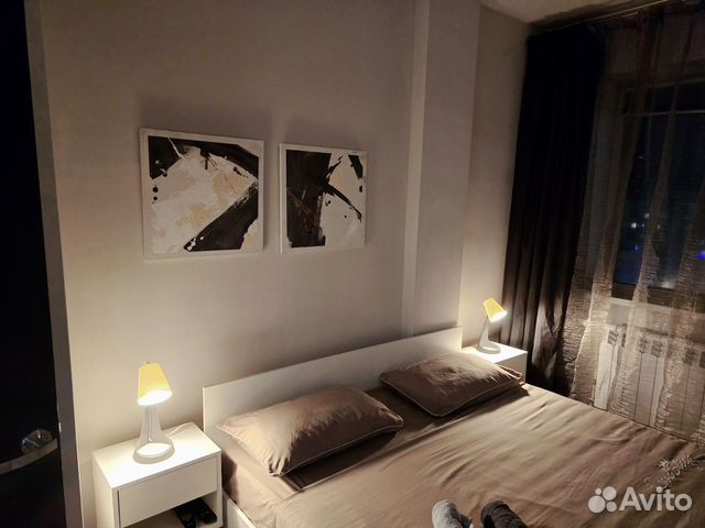 

1-к. квартира, 46 м², 3 кровати