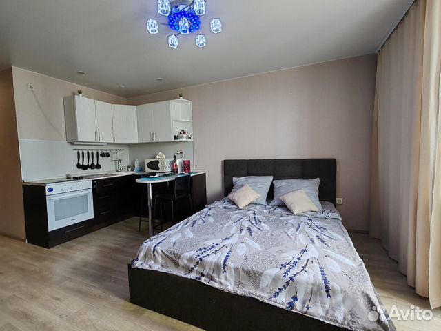 

Квартира-студия, 26 м², 2 кровати