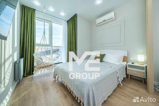 

Квартира-студия, 24 м², 2 кровати