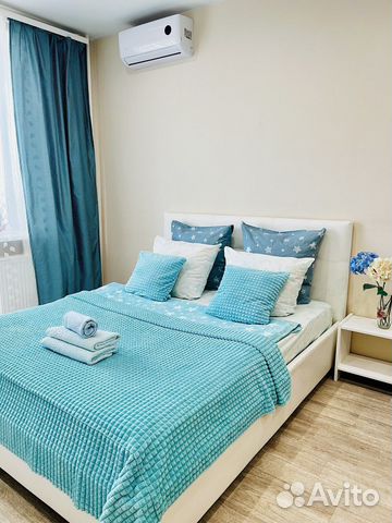 

1-к. квартира, 60 м², 3 кровати