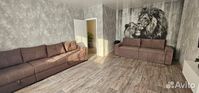 

1-к. квартира, 42 м², 2 кровати