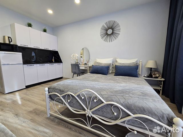 

Квартира-студия, 30 м², 2 кровати