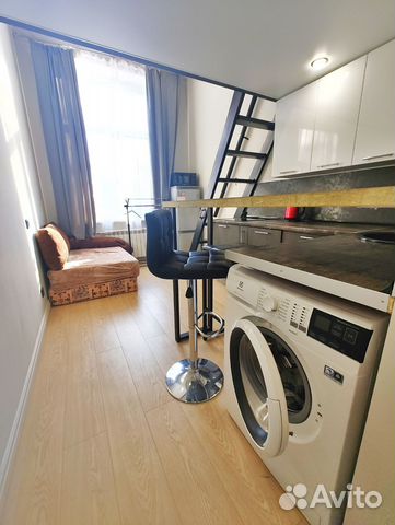 

Квартира-студия, 17 м², 2 кровати