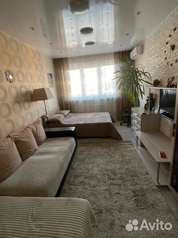 

1-к. квартира, 45 м², 3 кровати