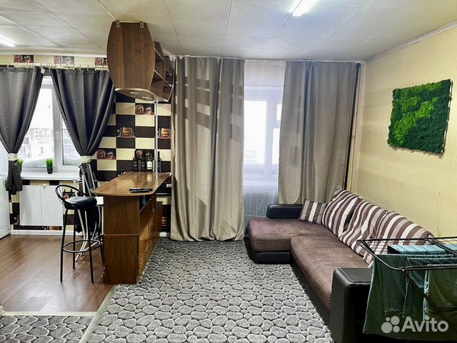 

Квартира-студия, 29,2 м², 4 кровати