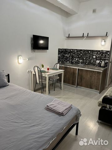 

Квартира-студия, 25 м², 2 кровати