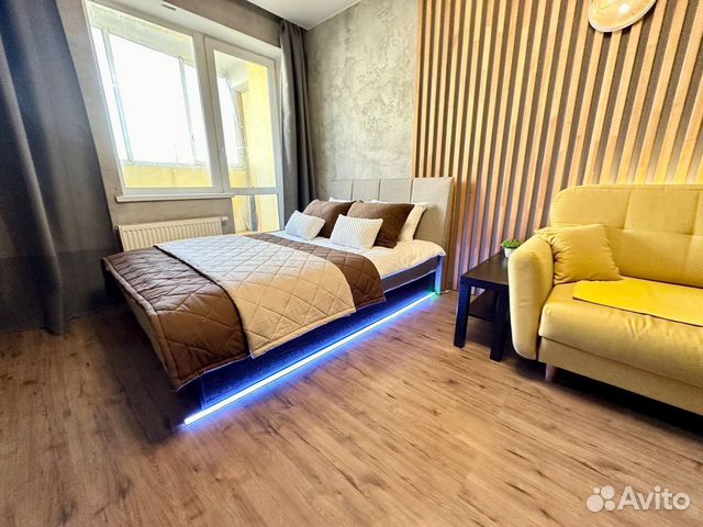 

1-к. квартира, 44,6 м², 2 кровати