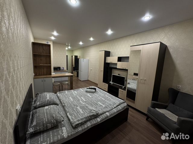 

Квартира-студия, 32 м², 1 кровать