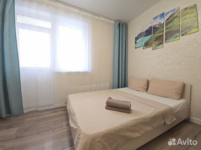 

Квартира-студия, 29,6 м², 2 кровати