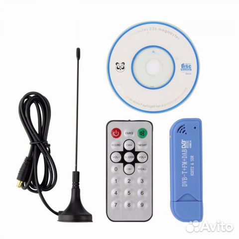 Радиосканер dvb-T SDR RTL2832U+R820T2, USB Easycap