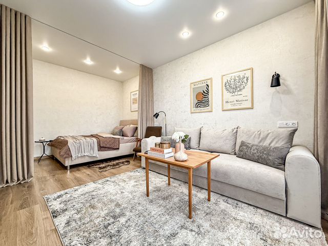 

1-к. квартира, 31,8 м², 2 кровати