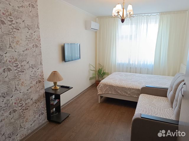 

1-к. квартира, 41 м², 2 кровати
