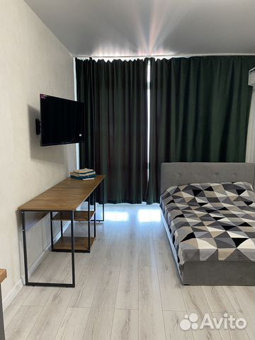 

Квартира-студия, 30 м², 1 кровать