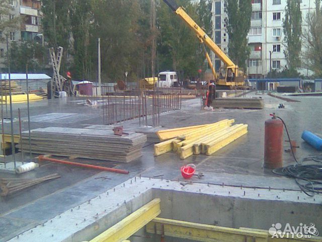 Монолитные перекрытия лестница фундамент сваи, фбс