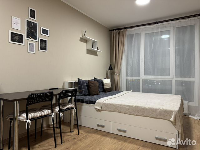 

Квартира-студия, 23 м², 1 кровать